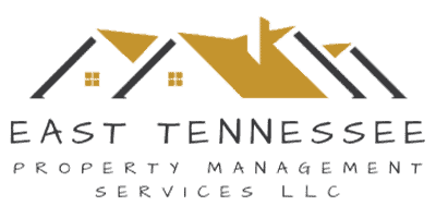 a logo for a property management company